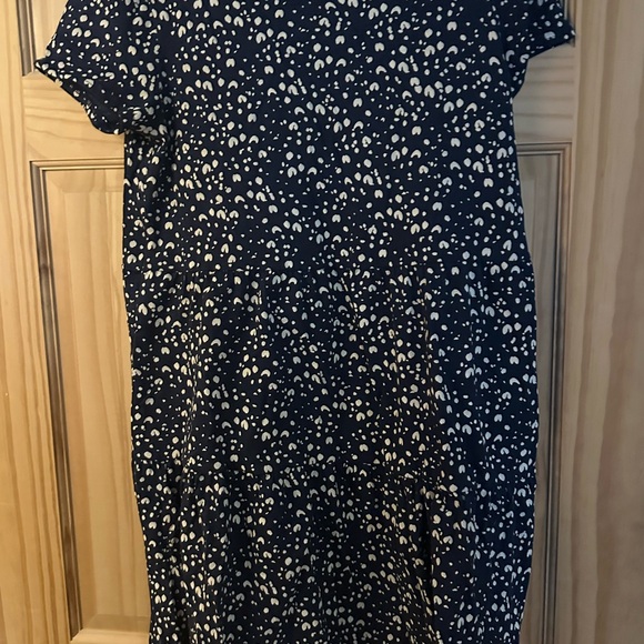 GAP Dresses & Skirts - NWT GAP Navy and Cream spotted  Dress
